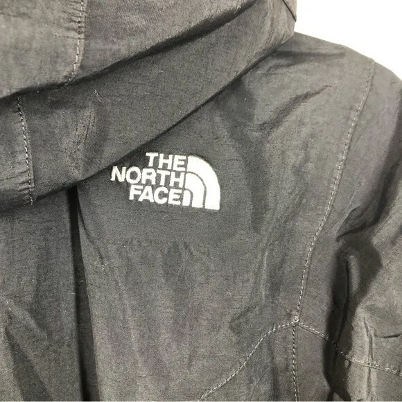 The North Face Hyvent Belted Rain Trench Coat Black Small