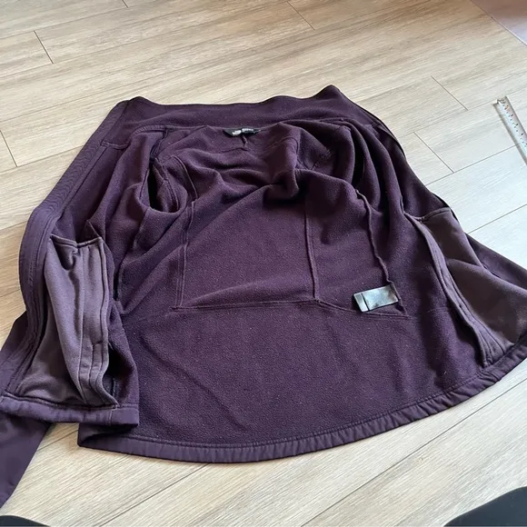 THE NORTH FACE Shastina Full Zip Fleece in Eggplant, Dark Purple Wine, S
