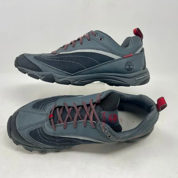 Timberland Low Hiking Shoes Men's Sz 8 1/2 Womens 10 Gray 1.449=S-1487
