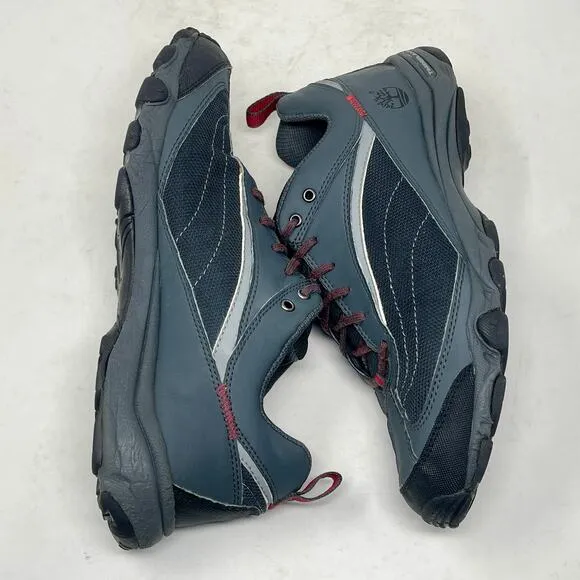 Timberland Low Hiking Shoes Men's Sz 8 1/2 Womens 10 Gray 1.449=S-1487