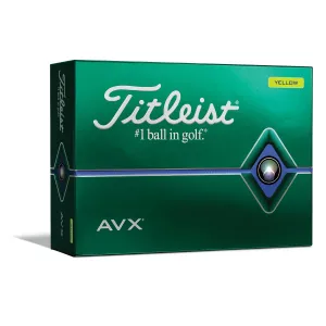 Titleist AVX Golf Balls Yellow