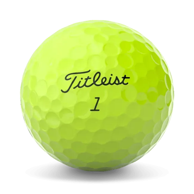 Titleist AVX Yellow Personalized Golf Balls