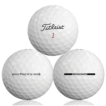 Titleist Pro V1X 2021 Refinished (Straight Line)