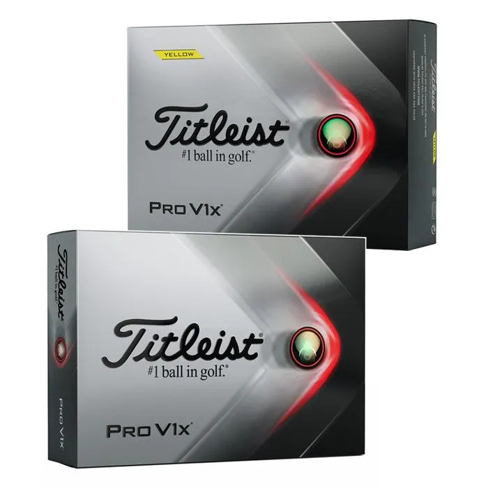 Titleist Pro V1x Golf Ball White (Sleeve/3 Ball Pack)