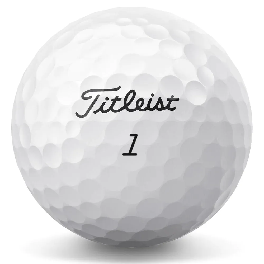 Titleist Tour Soft White Golf Balls - 1 Dozen