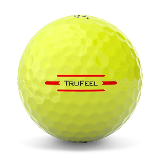 Titleist TruFeel Yellow Personalized Golf Balls