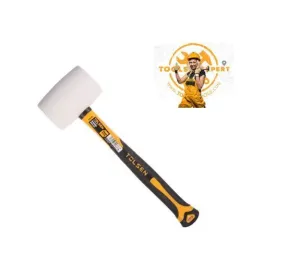 Tolsen Tools, White Rubber Mallet 24oz