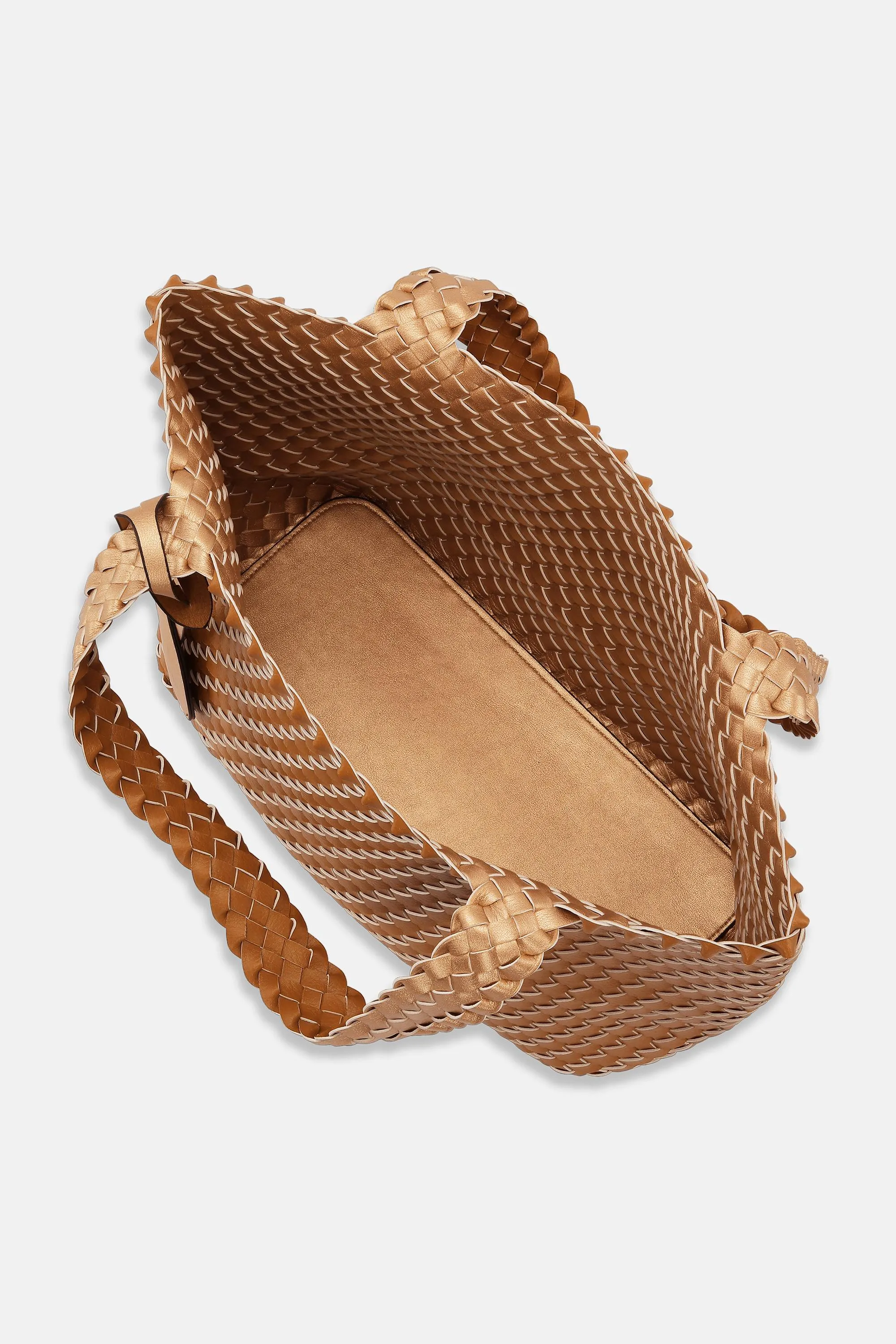 Tote Bag Flätad - Burnt Caramel Copper