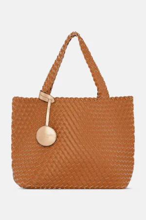 Tote Bag Flätad - Burnt Caramel Copper