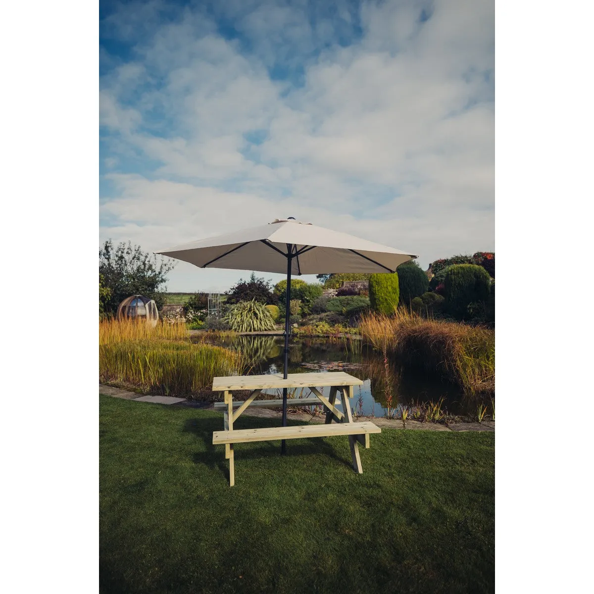 Traditional Garden Picnic Table by Churnet Valley - 4 Seats - PT101