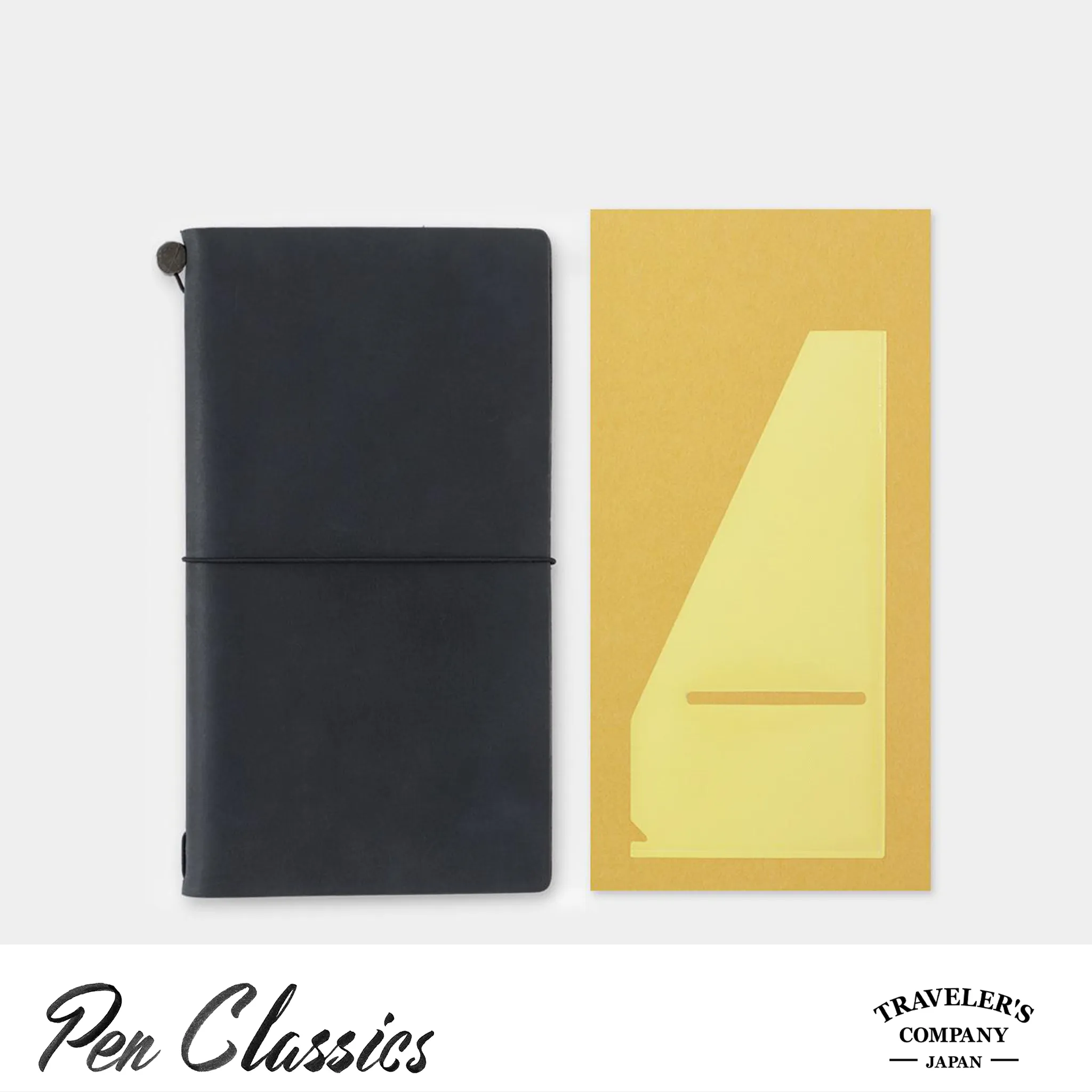 Traveler's Notebook Regular Accessory 006 - Large Pocket Sticker