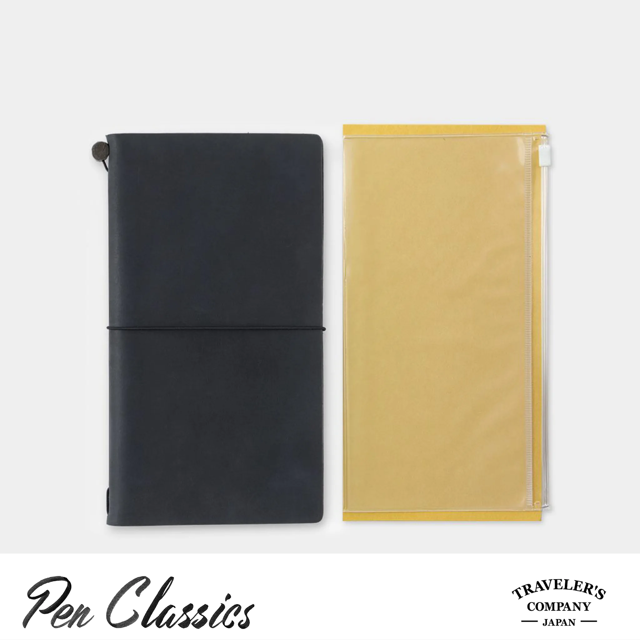 Traveler's Notebook Regular Accessory 008 - Zippered Pocket