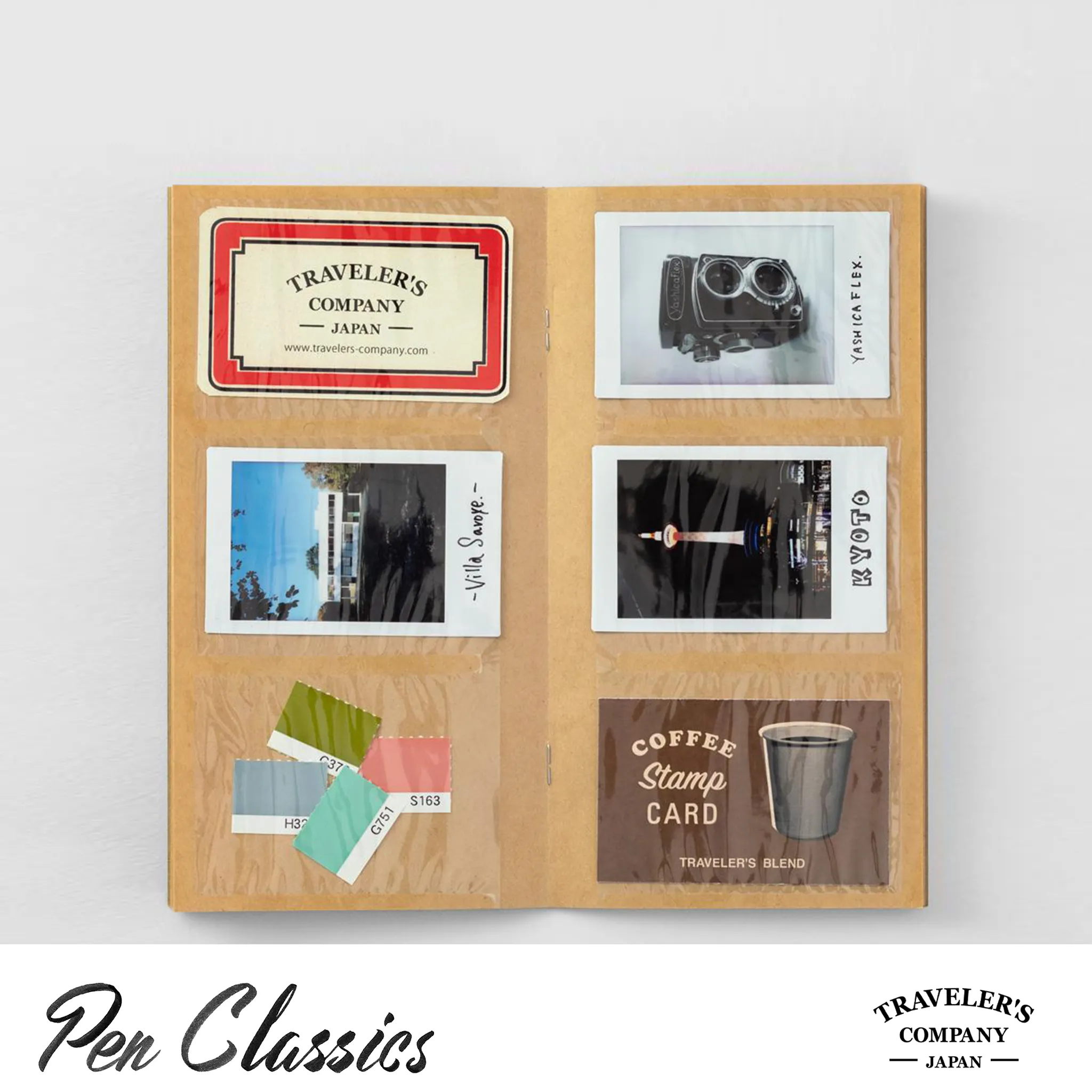 Traveler's Notebook Regular Accessory 028 - 60 Pocket Card File