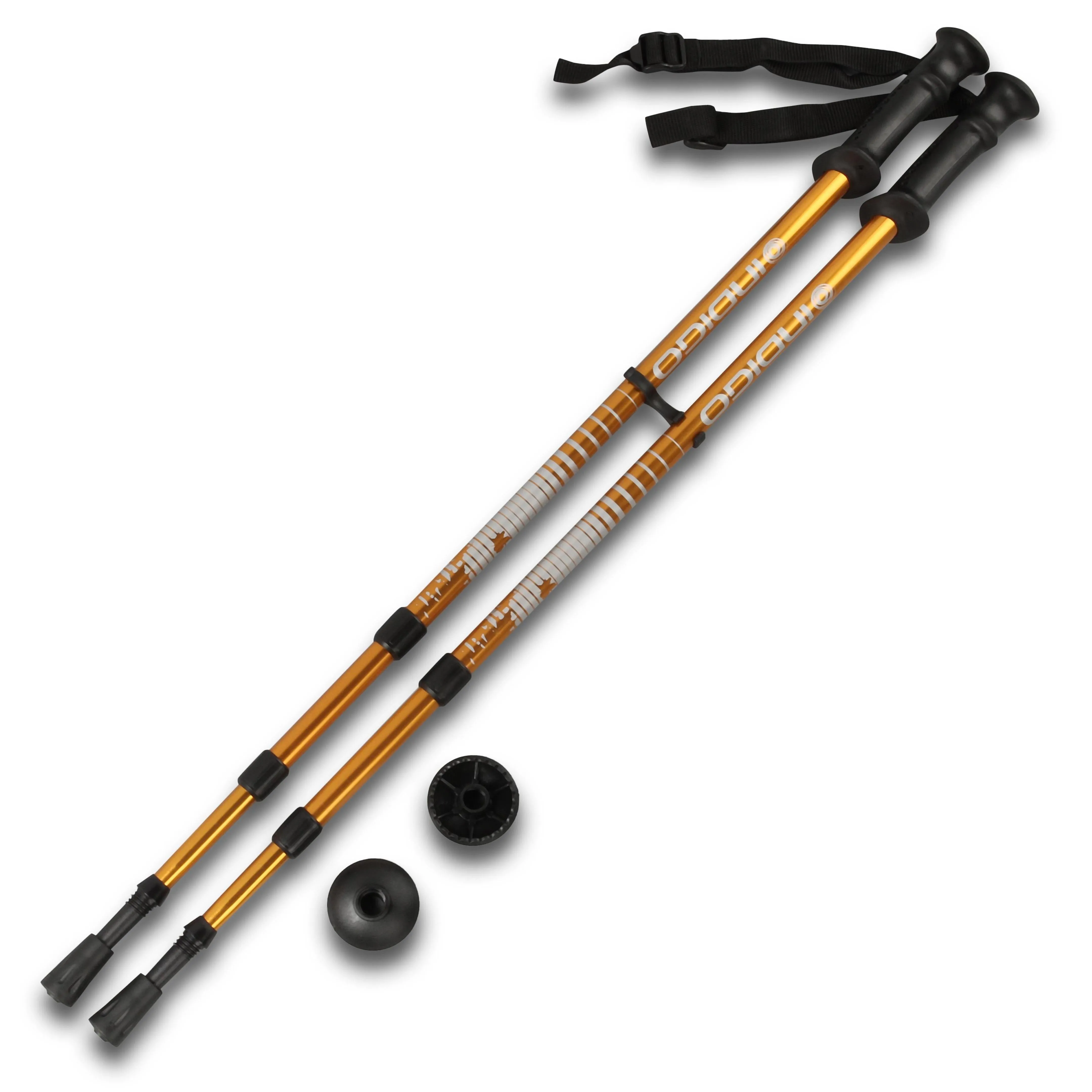Trekking Poles - Telescopic Hiking INDIGO 60-135 cm