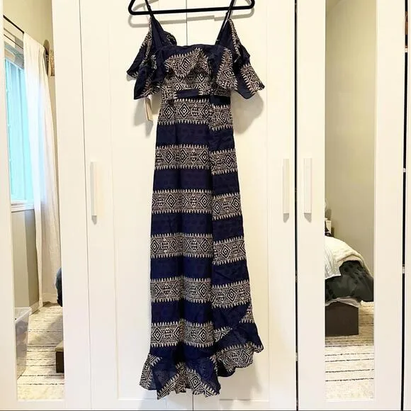 Tularosa Margie Dress in Indigo