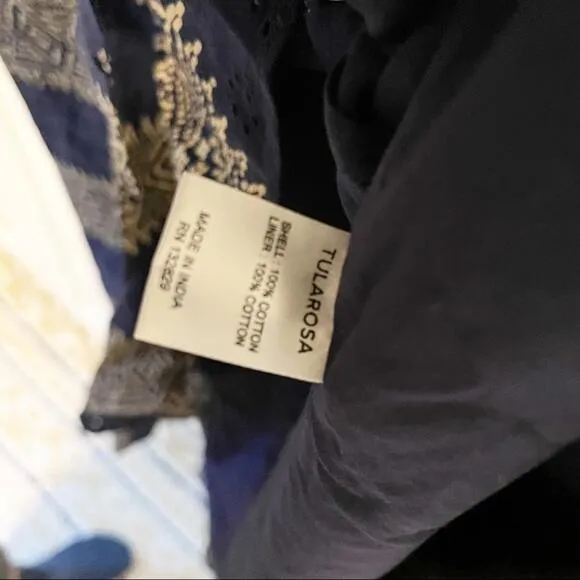 Tularosa Margie Dress in Indigo