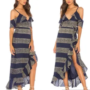 Tularosa Margie Dress in Indigo