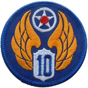 US Military USAF 10th Air Division Patch