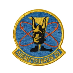 US Military USN Air Antisubrom Iron On Patch
