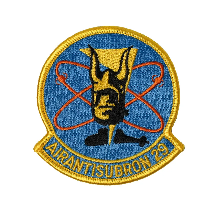 US Military USN Air Antisubrom Iron On Patch