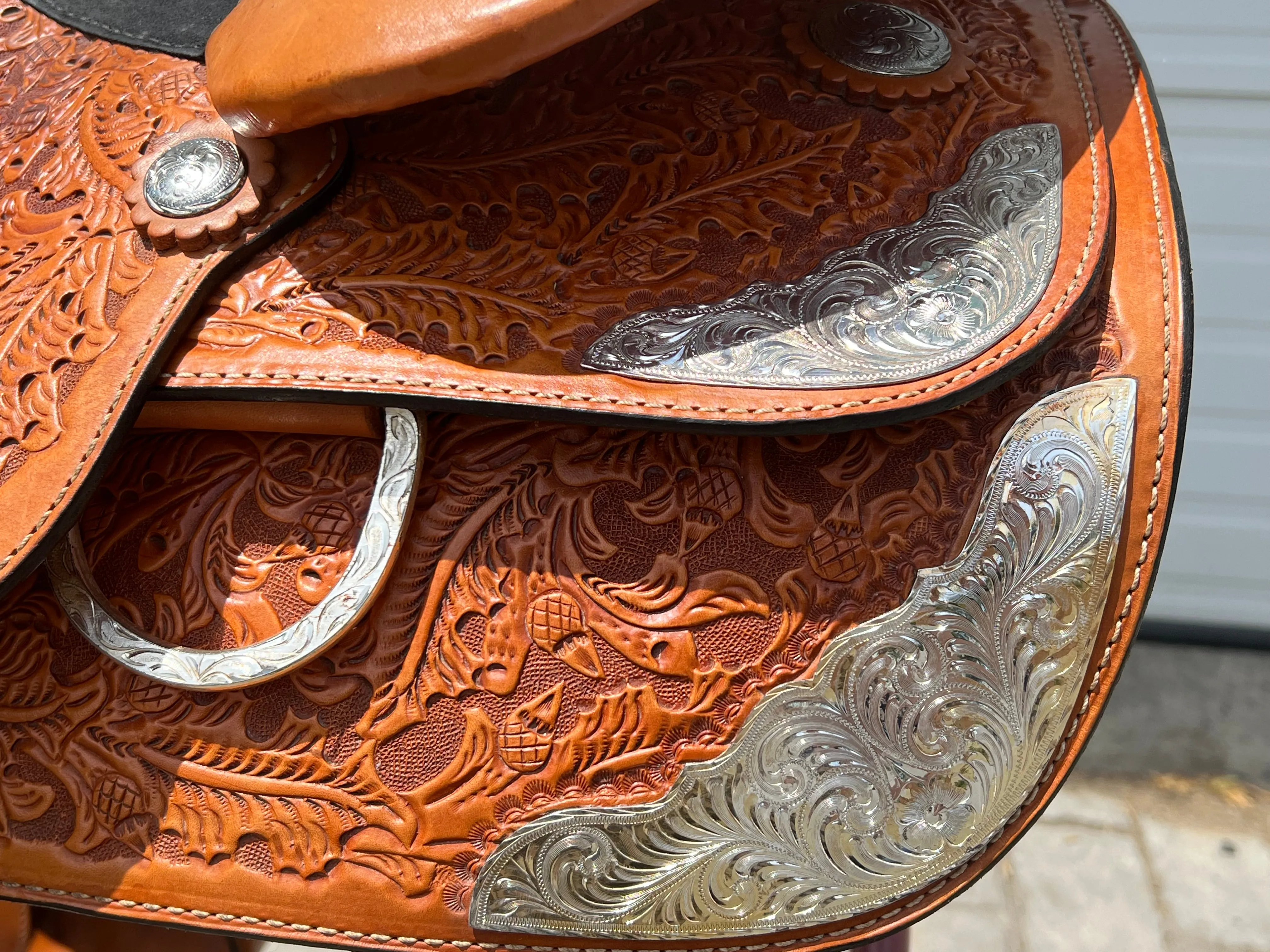 Used Saddlesmith USA 16” Western Show Saddle