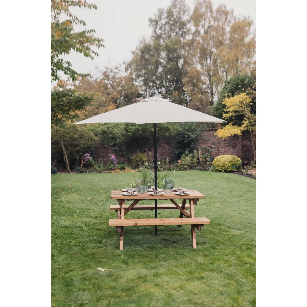 Valley Garden Picnic Table by Churnet Valley - 4 Seats - VPT103