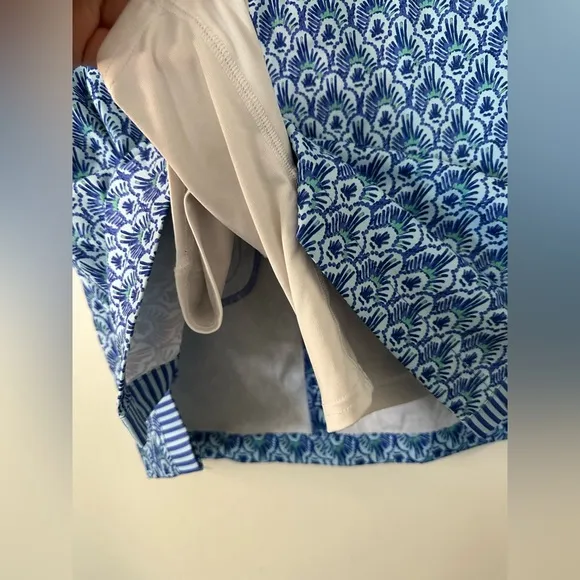 Vineyard Vines | Blue/White Printed Skort