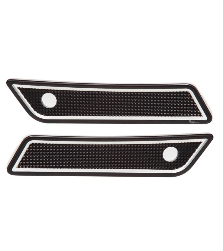 Vity's Design Diamond Saddlebag Latch Cover