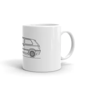 Volkswagen Golf GTI MK3 Outline Mug