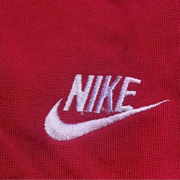 Vtg 1980s/90s Nike Made in USA Red Athletic Shorts Size L
