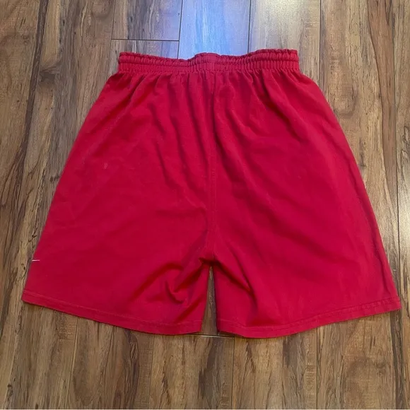 Vtg 1980s/90s Nike Made in USA Red Athletic Shorts Size L