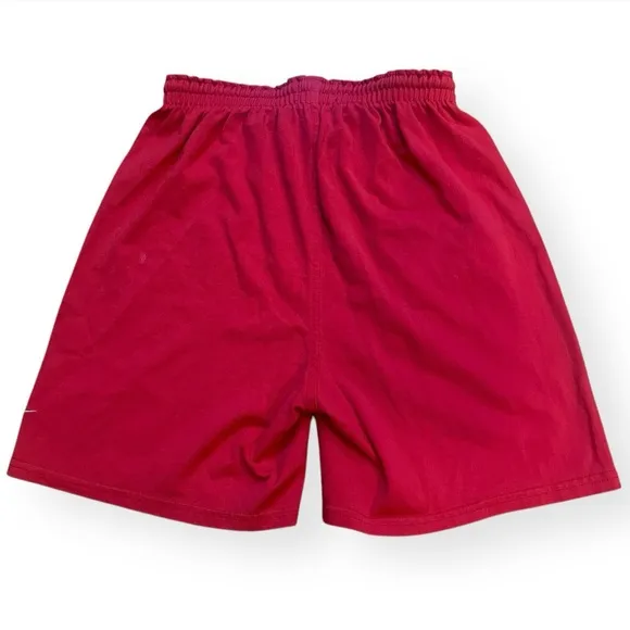 Vtg 1980s/90s Nike Made in USA Red Athletic Shorts Size L