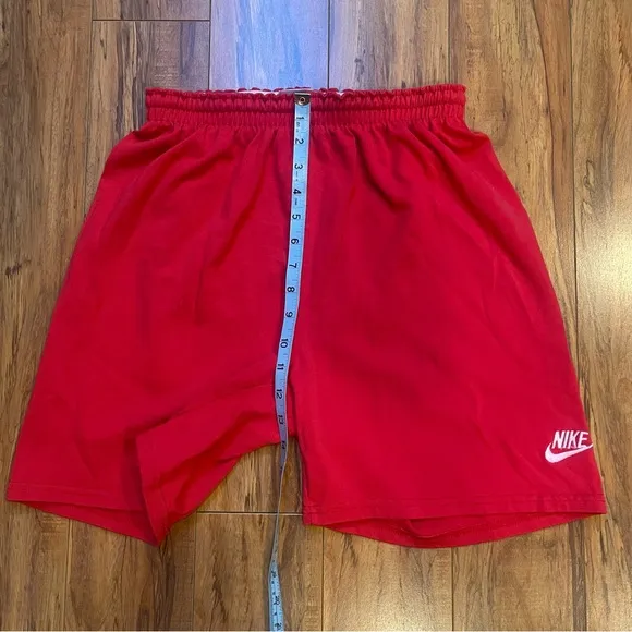 Vtg 1980s/90s Nike Made in USA Red Athletic Shorts Size L
