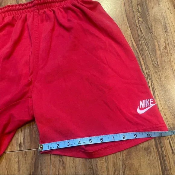 Vtg 1980s/90s Nike Made in USA Red Athletic Shorts Size L