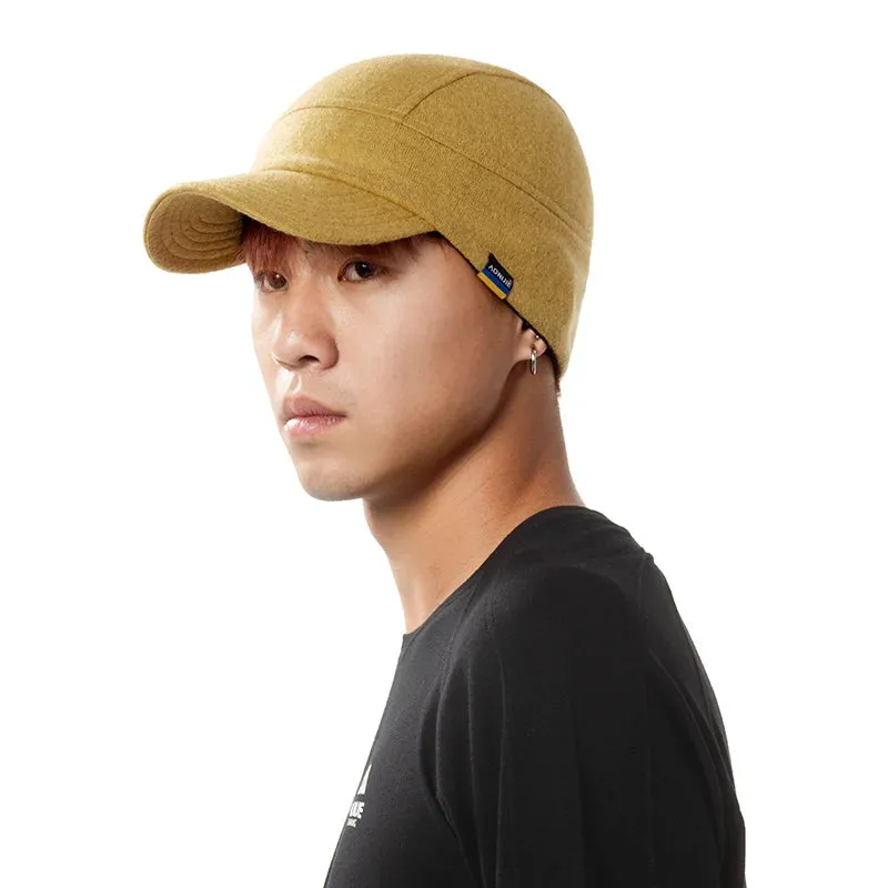 Warm Winter Ear Hat with Collapsible Brim: Ideal for Running & Outdoor Activities