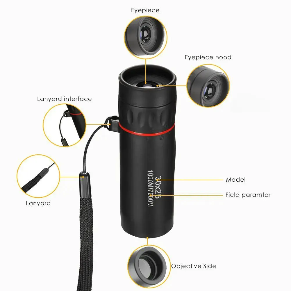 Waterproof HD Monocular Telescope
