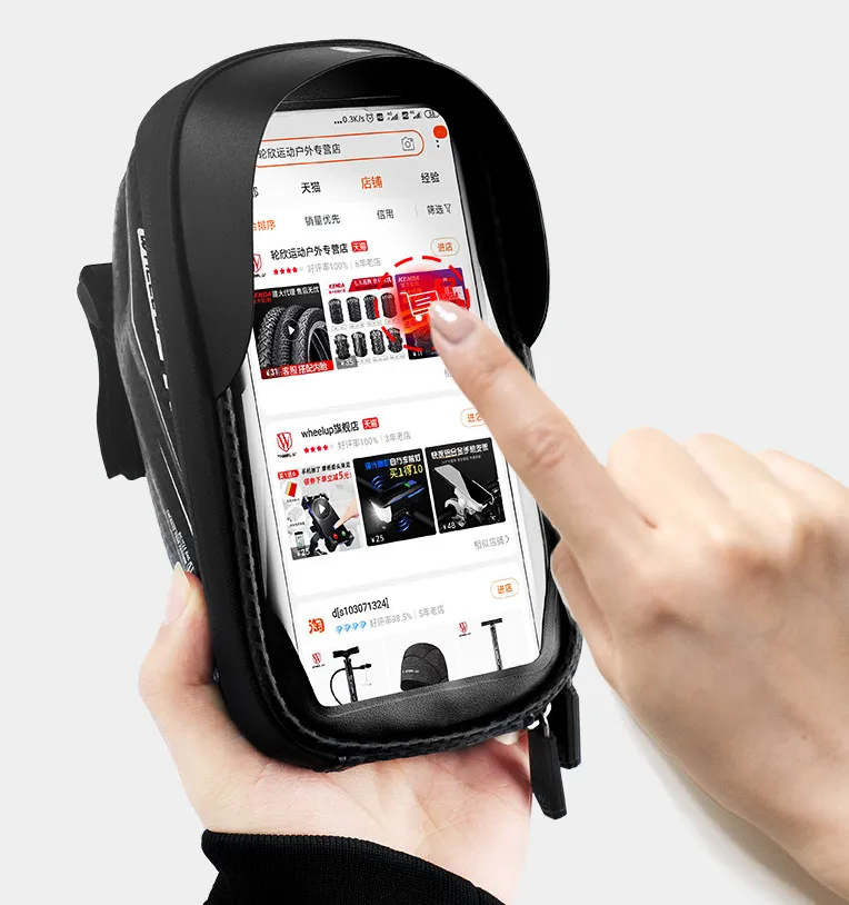 Wheelup Bicycle Bag Hard Shell Handlebar Bag