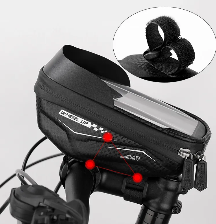 Wheelup Bicycle Bag Hard Shell Handlebar Bag