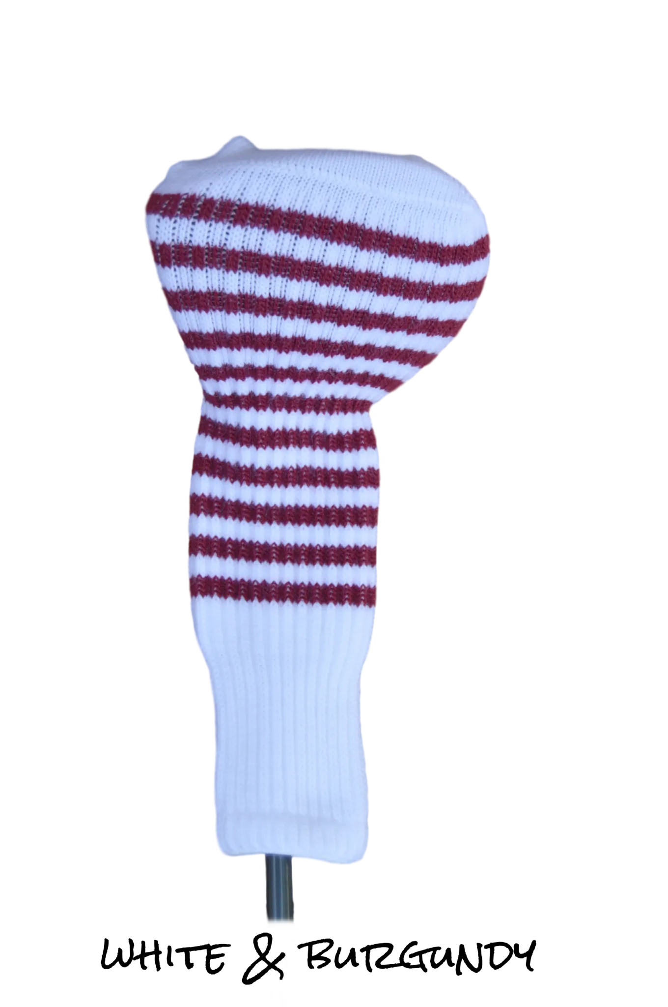 White Club Sock Golf Headcovers