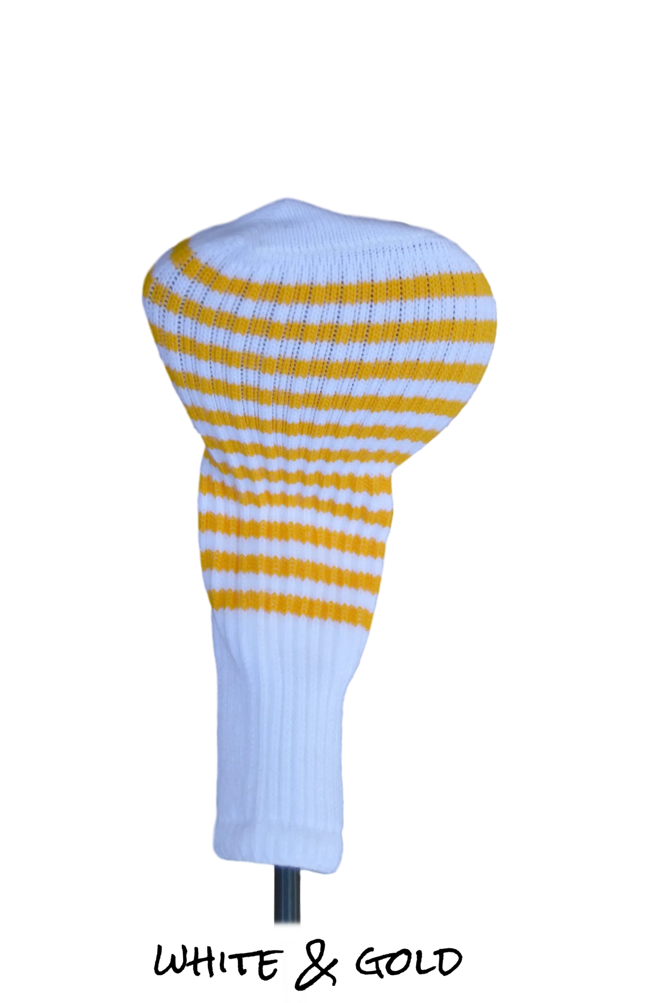 White Club Sock Golf Headcovers