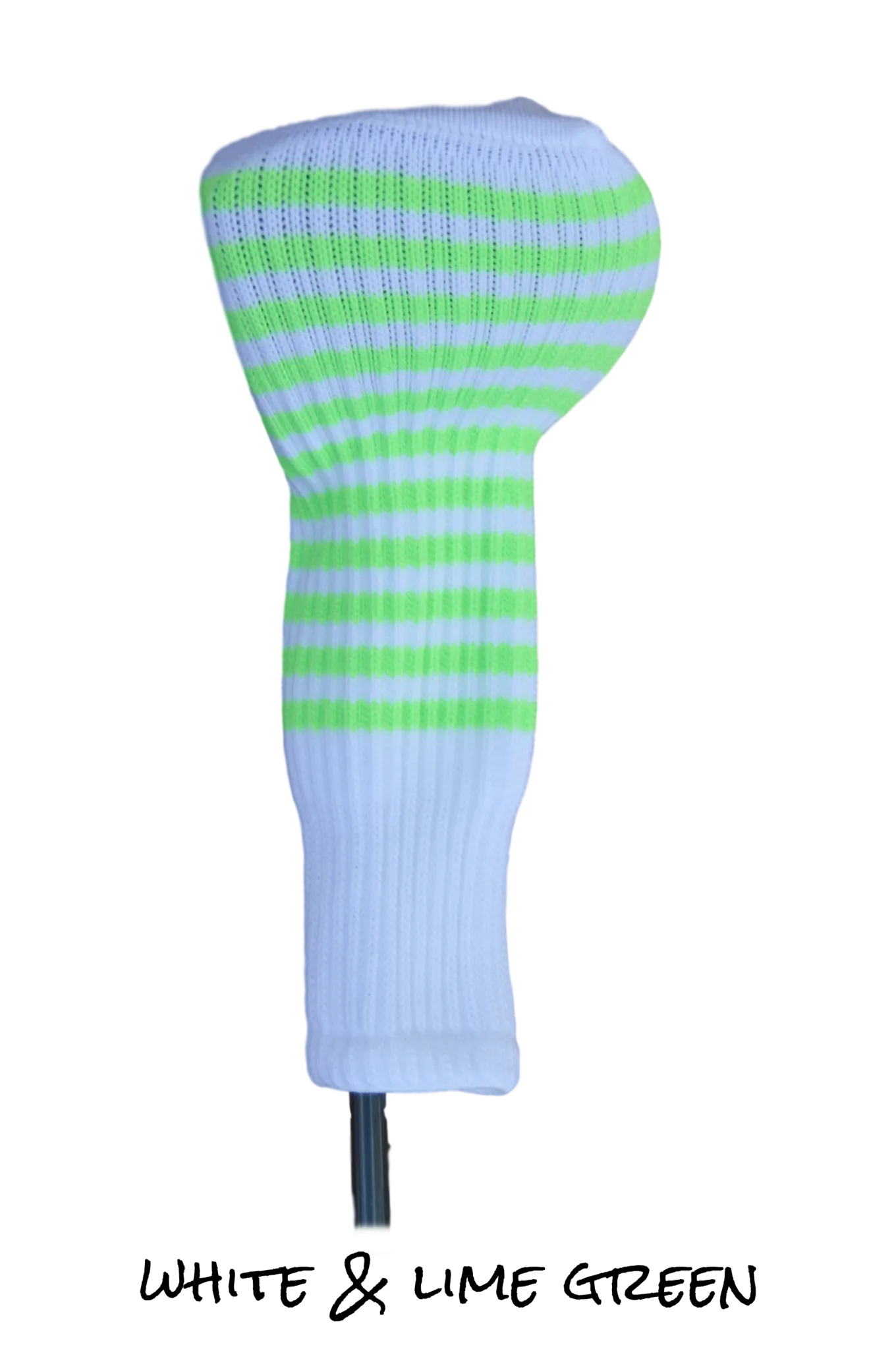 White Club Sock Golf Headcovers