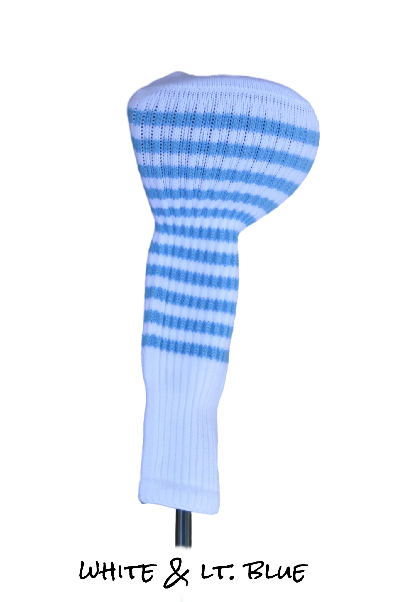 White Club Sock Golf Headcovers