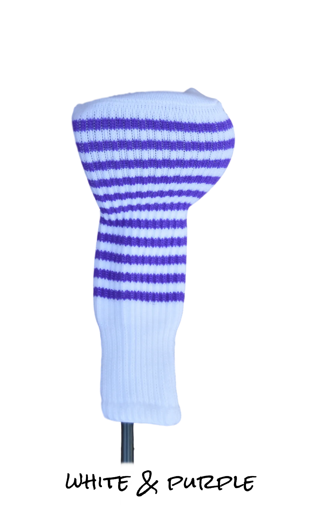 White Club Sock Golf Headcovers