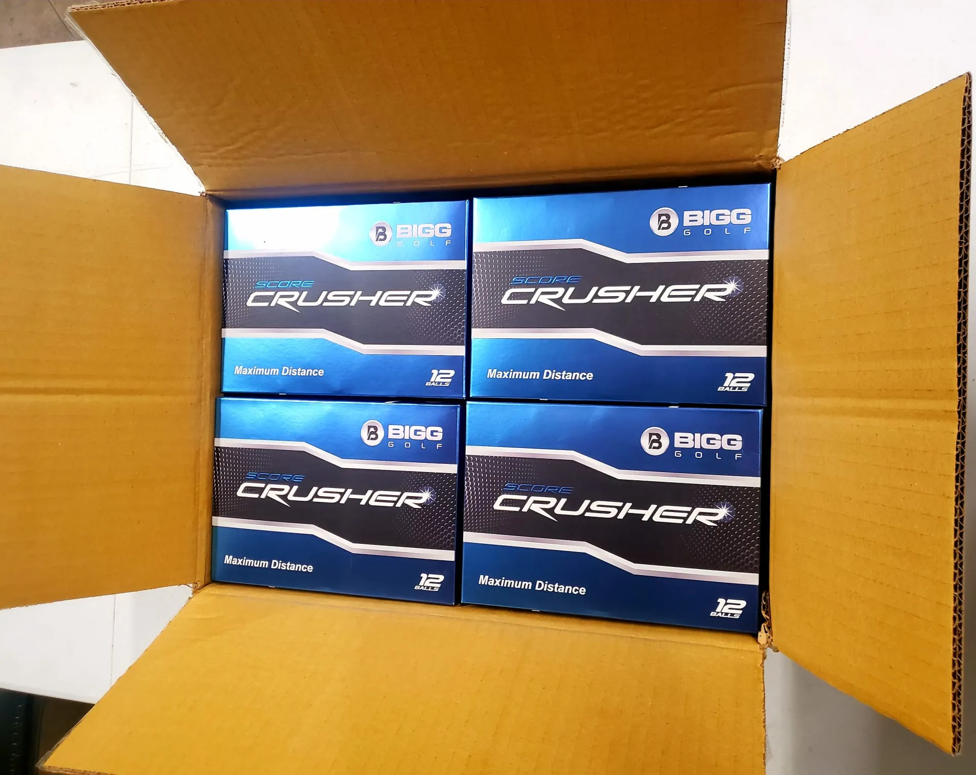 WHOLESALE - Score Crusher Golf Balls (20 Dozen white)
