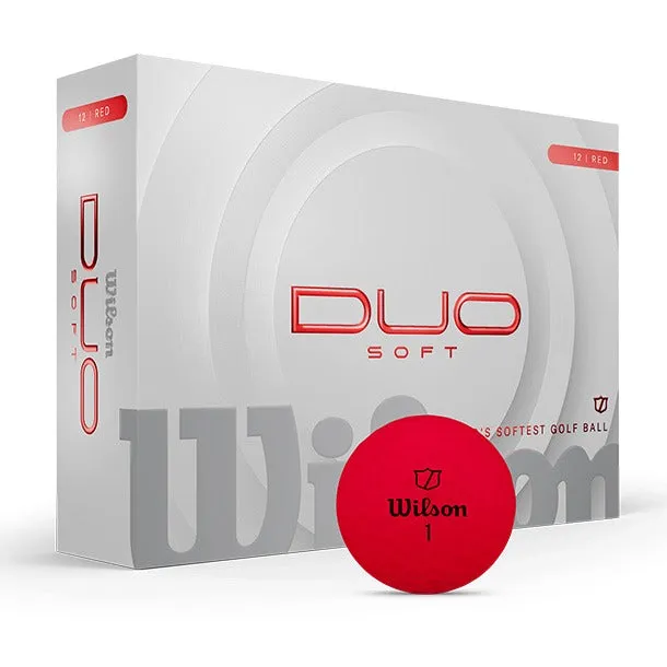 Wilson Duo Soft 2025 Red Dozen