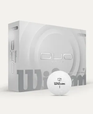 Wilson Duo Soft 2025 White Dozen
