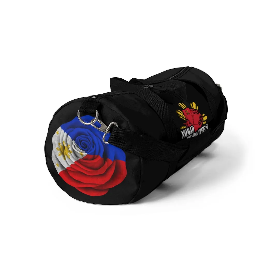 Woman Warrior With Rose - Duffel Bag