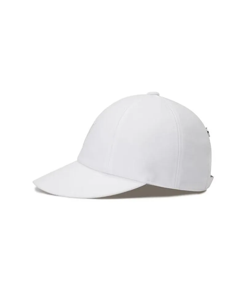 Women's Circle Point Ball Cap - White