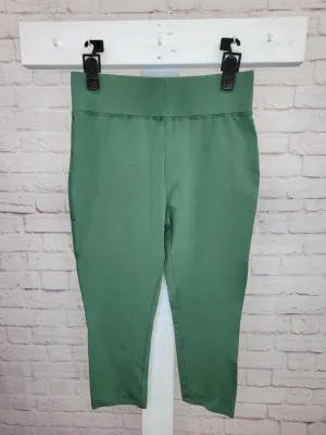 XLARGE SHAMROCK GREEN A394800 LOGO Layers by Lori Goldstein Regular Cropped Leggings
