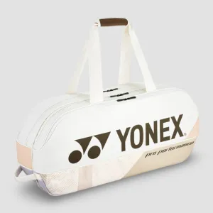 YONEX Pro Tournament Bag BA92431WEX Sand Beige (6 Racquets)